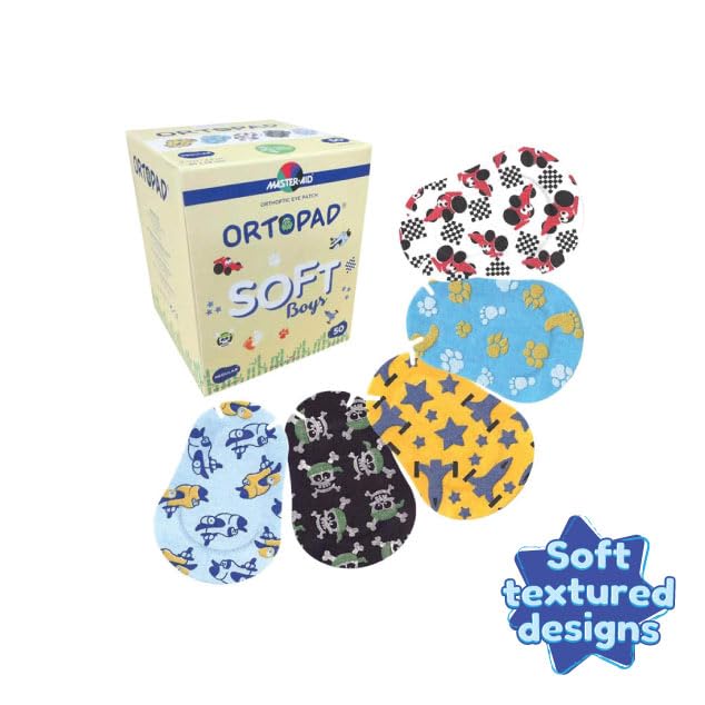Adhesive Eye Patches, Airplanes Pack, 50/bx, Reg Size 4+ yr - view 3