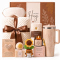 Get Well Soon Gifts for Women, Self Care Package with Blanket & Tumbler
