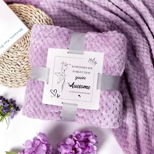 Birthday Gift for Women, Luxury Self Care Spa Gift Basket with Blanket for Mom, Wife, Sister, Friend, Girlfriend, Grandmother, Get Well Soon for Her - view 4