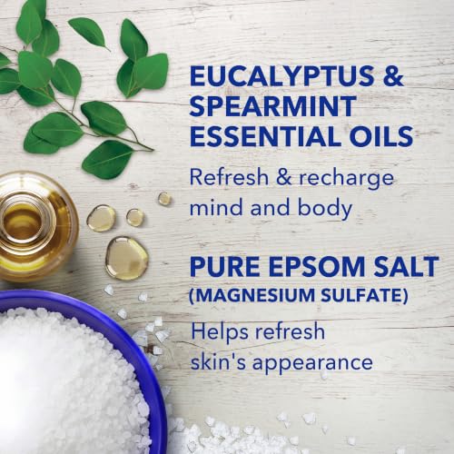 Pure Epsom Salt Soak and Foaming Bath, Relax & Relief with Eucalyptus & Spearmint, Combo Pack - view 6
