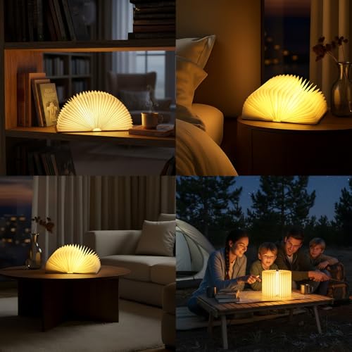 Dragon Book Lamp Dragon Night Light, 3 Colors Book Lover Gift for Teens - view 7
