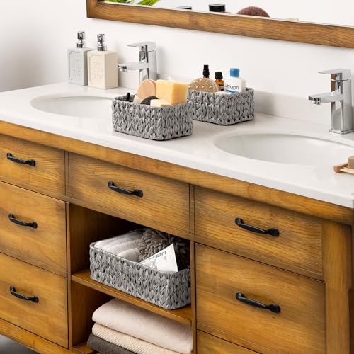 Small Wicker Baskets for Organizing, Wicker Storage Baskets - view 3