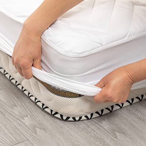Quilted Waterproof RV Bunk Mattress Protector Pad - view 5