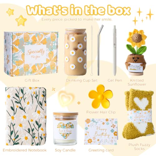 Birthday Gifts for Women,10PCS Self Care Gift Baskets for Women,Teen Girls - view 2