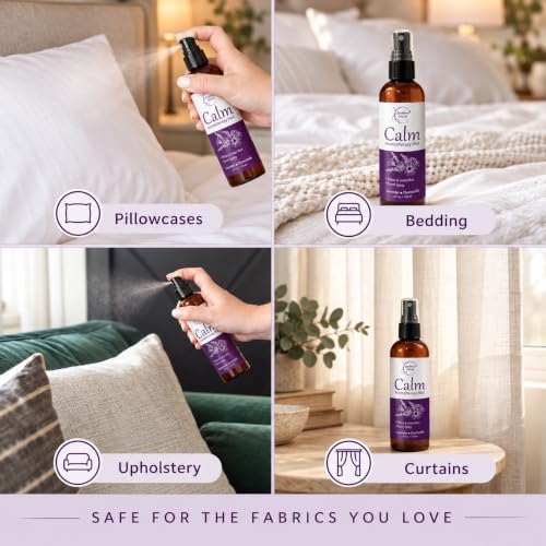 Calm Aromatherapy Mist | Lavender Pillow Spray 4oz - view 5
