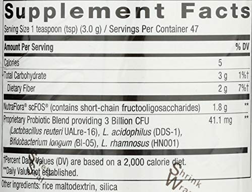 Primadophilus Reuteri Probiotic Powder, Supports Digestive & Immune Health*, Multi-Strain Formula, with Prebiotics, 3 Billion Live Cultures, 5 Oz (Packaging May Vary) - view 3