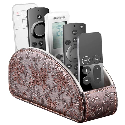 All-in-One TV Remote Holder/Caddy for Remote Conrtols with 5 Compartments