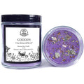 Goddess Affirmation Candle| 9 oz Natural Soy Wax | with Chrysocolla Crystals, Herbs & Essential Oils | Divinity, Wisdom, Power, Admiration Rituals | Wiccan, Pagan, Magick, Spirituality