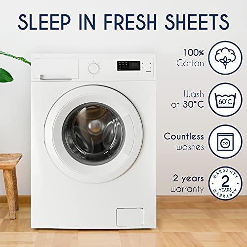 Fitted Sheet - 140 x 200 cm - 100% Cotton Jersey - view 7