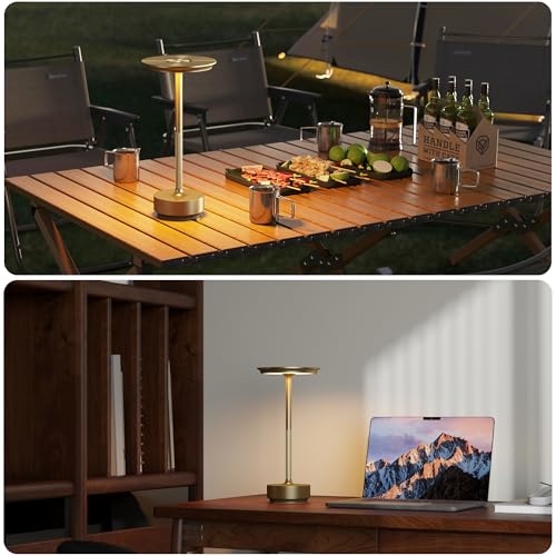2 Pack Rechargeable Cordless Table Lamp, 5000mAh Battery Table Light - view 6