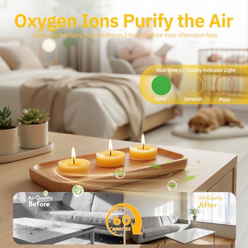 50 Pack Bulk Beeswax Tea Light Candles-2 Hour Short Burn Time for Daily Meditation & Yoga-Natural Beeswax Votive Candles for Oil Burners,Evening Dinner,Ritual & Emergency, Clean Burning & Non-Toxic - view 6