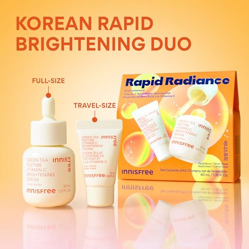 Innisfree Green Tea Enzyme Korean Vitamin C Serum for Brightening - view 2