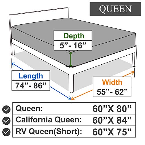 Soft Stretch Queen Fitted Sheet Only, Jersey Knit, White - view 6