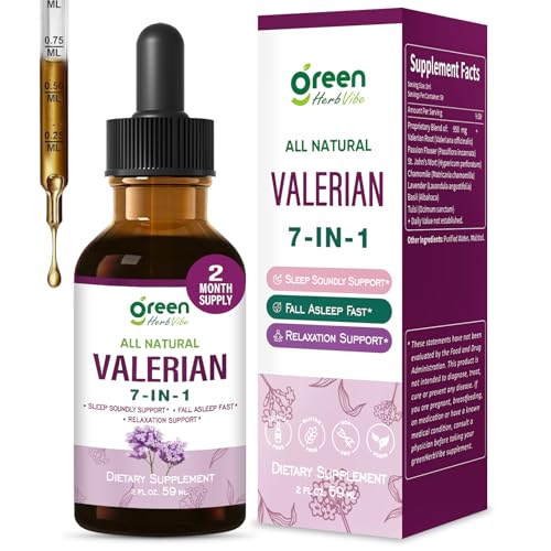 Valerian Root (Valeriana) Extract Sleep Support Drops, 2 oz