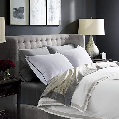 Pillows Standard Size Set of 2, Cooling and Firm Pillows with Oeko-Tex Certified Down Alternative Filling for Side, Back, and Stomach Sleepers, Hotel Collection - view 2