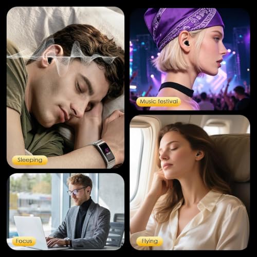 Ear Plugs for Sleeping, Noise Cancelling Ear Plugs for Hearing Protection - view 4