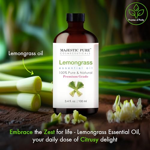 Lemongrass Essential Oil for Diffuser - 3.4 Fl Oz - view 2