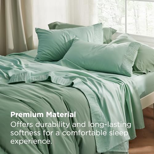 Twin XL Sheets Dorm Bedding - 3 Pieces Soft Extra Long Twin Sheets - view 5