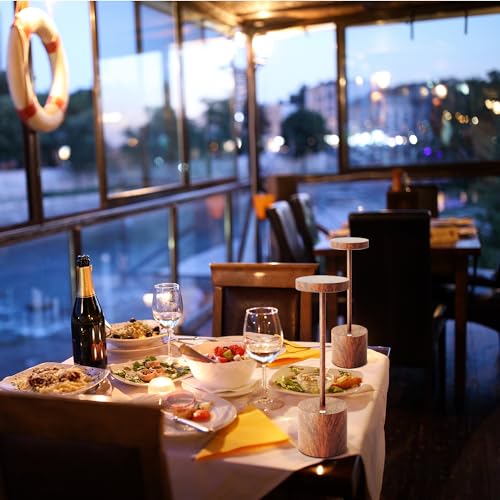 LED Cordless Table Lamps Set of 2, 5000mAh Rechargeable Table Light - view 5