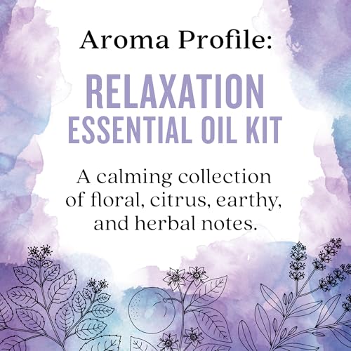 Essential Oil Relaxation Kit, 4-Pack, Lavender, Patchouli, Sweet Orange, Chill Pill - view 5