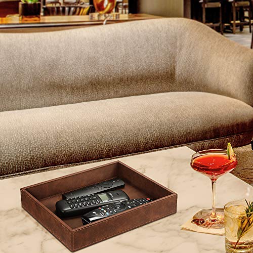 Valet Tray Desk Organizer PU Leather Catchall - view 4