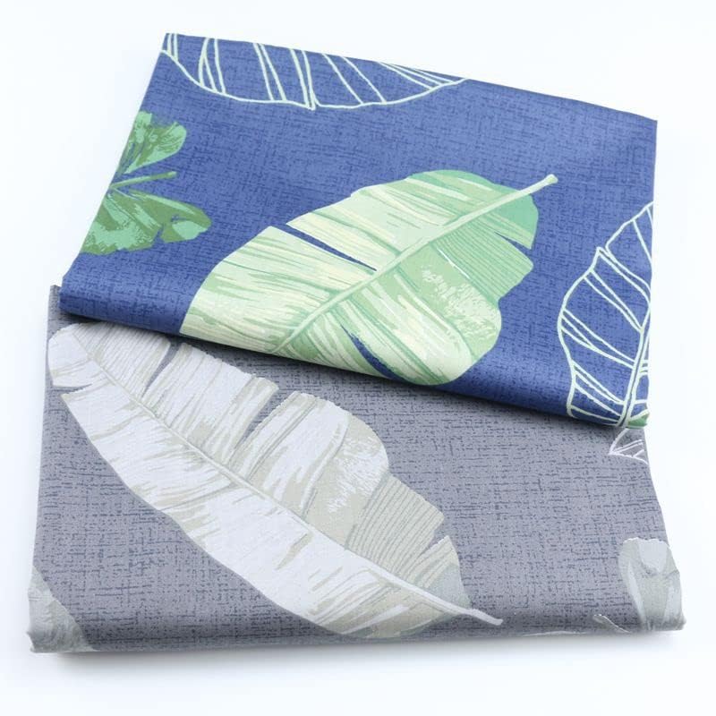 100% Cotton 300 Thread Count Body Pillow Cover Pillowcase Pillow Protector Cushion Cover with Zippers Only Cover No Insert (Dark Grey Banana Leaf,21"x54") - view 3