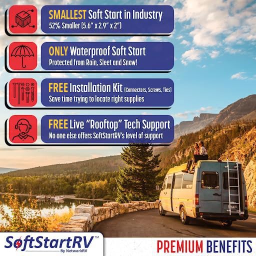 SoftStartRV Soft Start for RV Air Conditioner, RV AC Soft Start Kit for Air Conditioner, Easy Start Even with a Small Generator, 100% Waterproof, Trailer Camper, Motorhome HVAC -NetworkRV - view 4