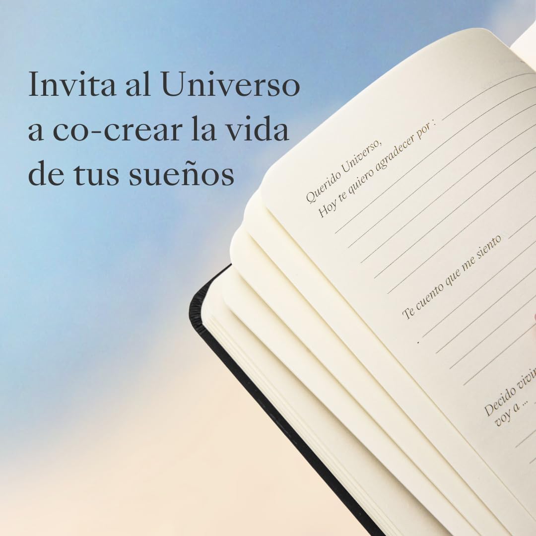 Cartas al Universo daily gratitude journal (with 160 pages) | letters to the universe| gratitude and manifestation journal | thoughtful spiritual gift - Spanish version - view 2