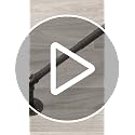 Industrial Blackout Curtain Rod, 34-48 Inch, 1 Inch Diameter, Heavy Duty, Adjustable, Wrap Around, Black - view 7