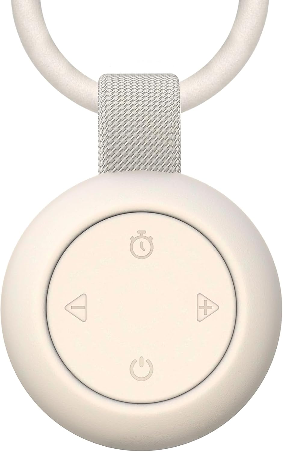 Portable baby sound machine & essentials for babies & kids - white noise machine [timer function] [20 soothing sounds] [15 hours battery life] travel, registry, gifts, clips on baby stroller