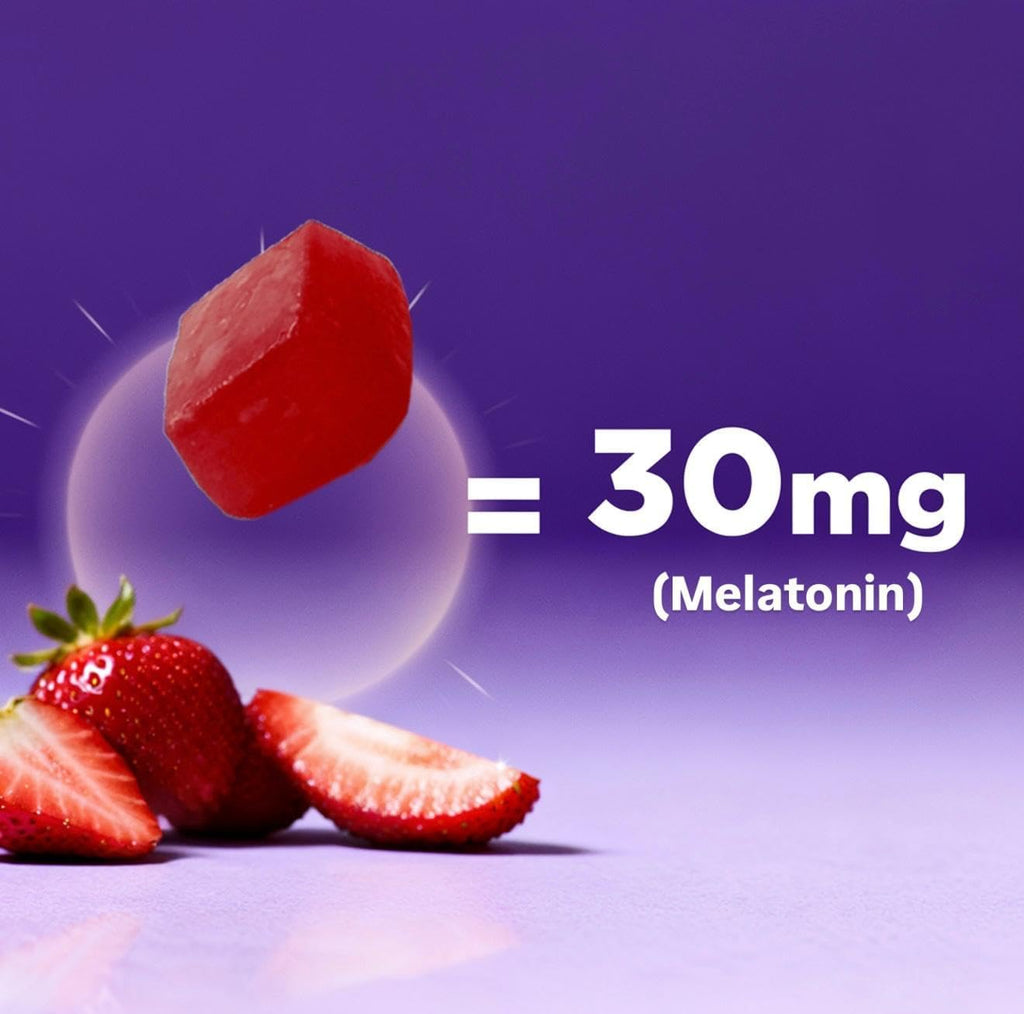 Sugar Free Melatonin 30mg per Gummy - 60 Servings - 60 Vegetarian Gummies - Non-Habit Forming Supplement (60 Count (Pack of 2)) - view 6