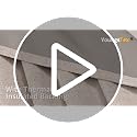 Linen Textured Blackout Curtains for Bedroom, Full Room Darkening Linen Window Curtain Drapes with Thermal Insulated Liner for Farmhouse Grommet, 2 Panels, 52 X 63 Inch, Birch - view 7