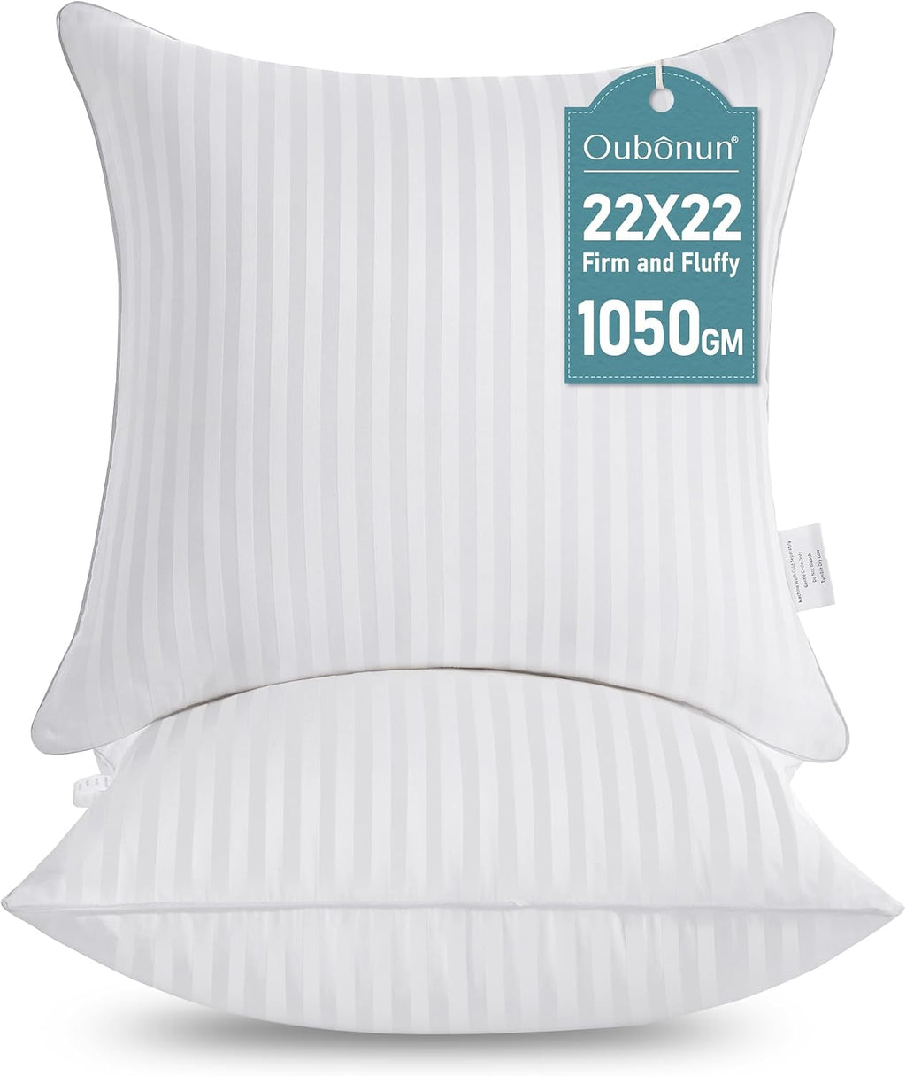 Premium Striped Body Pillow | Breathable Cooling Cotton Cover, Soft and Fluffy 3D Down Alternative Microfiber Filled, Long Bed Pillow for Side Sleepers - view 5