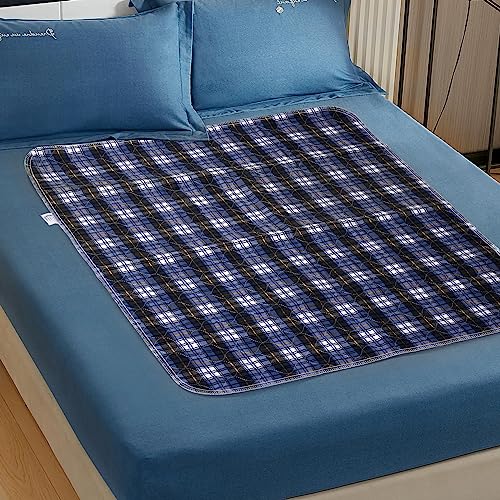Non-Slip Bed Pads for Incontinence Washable (44" x 54"|2 Pack),Waterproof Bed Pads,Adult Washable Incontinence Bed Pads for Adults,Dog,Kids - view 6