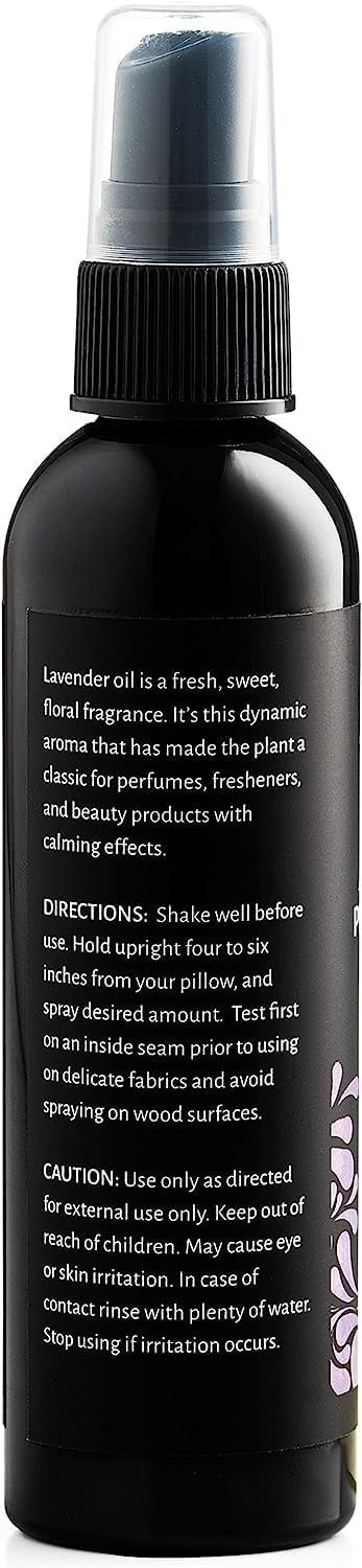 Lavender Spray for Sleep Pillow | 2-Pack | All Natural Calming Linen & Bedtime Sleep Mist for Deep Sleep - Pillow Spray for Sleeping Aromatherapy with Botanical Essential Oils for Relaxing - view 8
