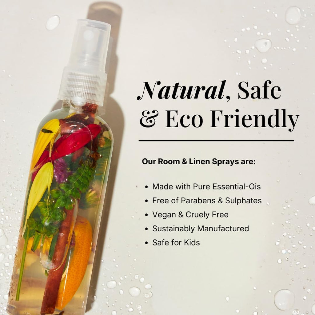Lavender, Bergamot & Sandalwood Room & Linen Spray Gift Set | Made with Pure Essential Oils| Lavender for Sleep, Bergamot to Uplift & Sandalwood to Calm | Aromatherapy Gifts - view 8