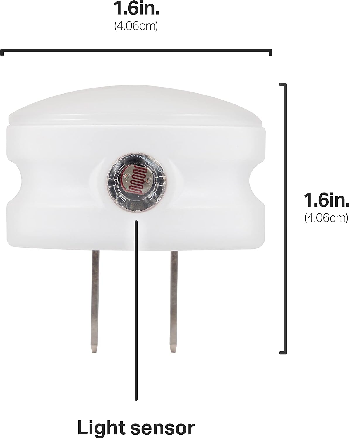 Mini LED Night Light, Plug-In, Dusk to Dawn Sensor, Warm White, Compact, UL-Certified, Ideal for Bedroom, Bathroom, Nursery, Hallway, Kitchen, 45176, 1 Pack, 6 Count | Warm White 3000K Light, Night Lights Plug Into Wall for Bedroom, Bathroom, and Nursery, - view 4