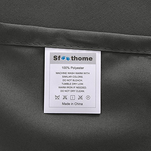 4-Piece Bed Linen Set, Queen, Deep Gray, 1800 Series, Wrinkle & Fade Resistant, Deep Pocket, Luxury Brushed Microfiber Bed Sheets Set - view 5