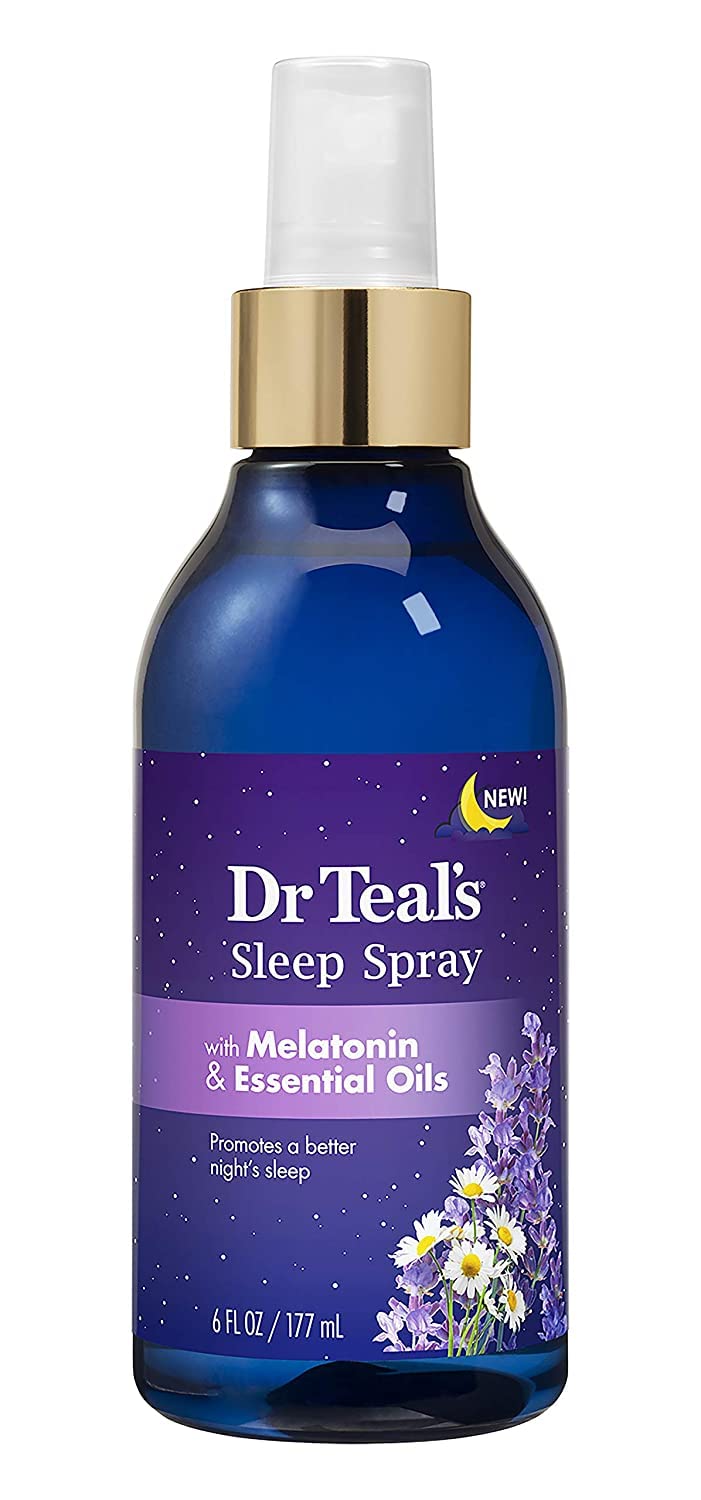 Melatonin sleep bath gift set (foaming bath (34 oz), body lotion (8 oz), & sleep spray (6oz) - stress relief lavender & melatonin promotes better sleep - at home spa kit - relax before bed - view 4