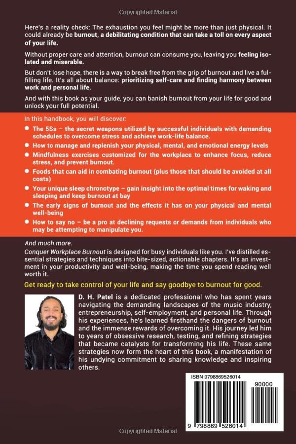 Conquer Workplace Burnout: The Essential Guide for High Performers in Any Industry to Overcome Stress, Beat Exhaustion, Master Work-Life Balance, and Love Life Again - view 2