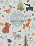 Twins Daily Log Book: Double Journal Tracker For Newborns To Record Feedings, Sleep Schedule, Diapers And Activities. Over 200 Pages
