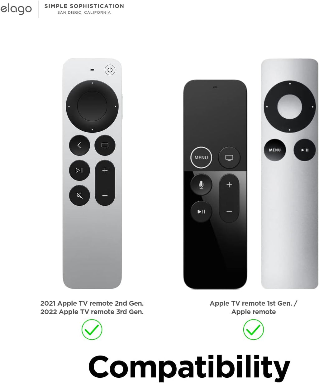 Universal Remote Holder Mount for Apple TV Remote Controls | Adhesive Tape or Screw Mounting Options, Available Wired Charging [Small] [3rd & 2nd Gen] [Black] - view 5