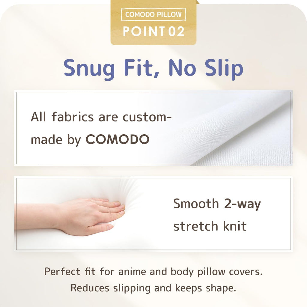 Body Pillow High Class (Made in Japan / 63 x 20 inch (160 x 50cm)) Dakimakura Pillow for Side Sleepers (Anime/Maternity) - Washable CMD9000 - view 4