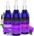 Pillow Sleep Spray Mist for Deep Sleep, Help Stress & Anxiety Relief Aid | Pillow Spray for Sleeping 3Pack, Calming Lavender, Vanilla, Rose Mist, Deep Sleep Bed Pillow Spray
