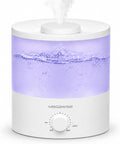 Cool mist humidifiers for bedroom, 2L tank ultra-quiet humidifier for large room, 40H runtime with 7 color ambient light, auto shut-off protection