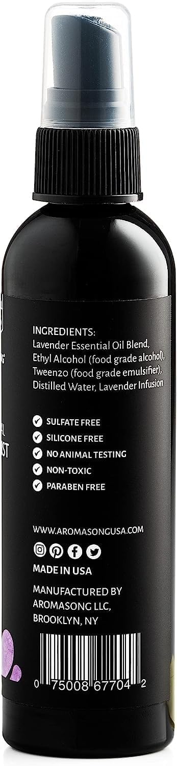 Lavender Spray for Sleep Pillow | 2-Pack | All Natural Calming Linen & Bedtime Sleep Mist for Deep Sleep - Pillow Spray for Sleeping Aromatherapy with Botanical Essential Oils for Relaxing - view 7