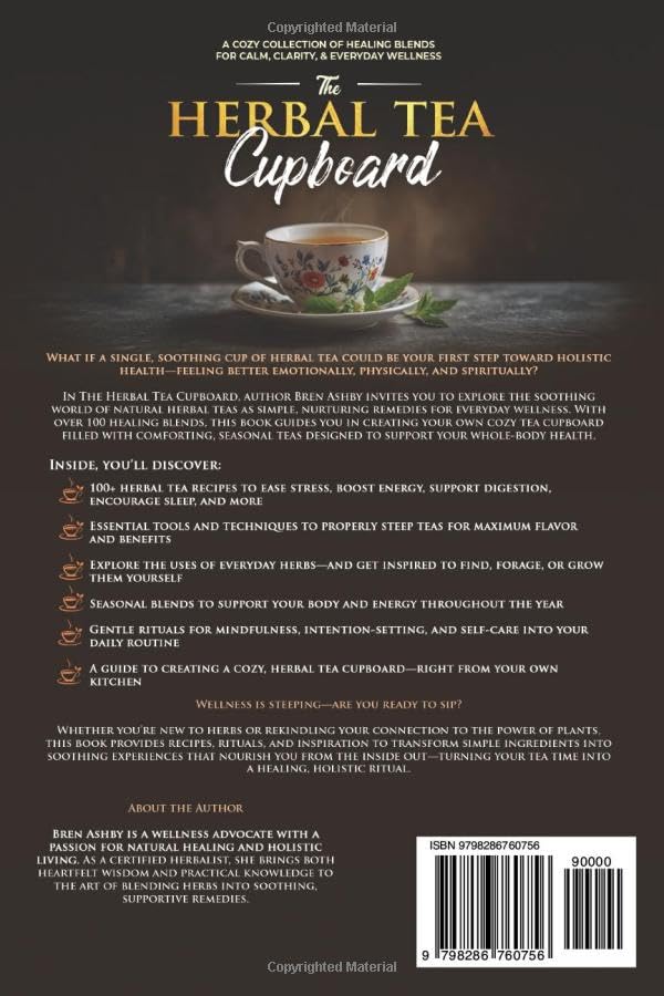 The Herbal Tea Cupboard: A Cozy Collection of Healing Blends for Calm, Clarity, & Everyday Wellness: A Cozy Collection of Healing Blends for Calm, Clarity, & Everyday Wellness - view 2