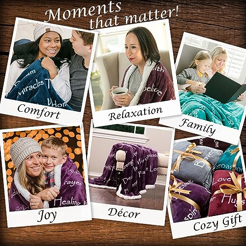 Premium Care Gift Combo with Comfort Words, 5-Piece Set, Gray - view 4