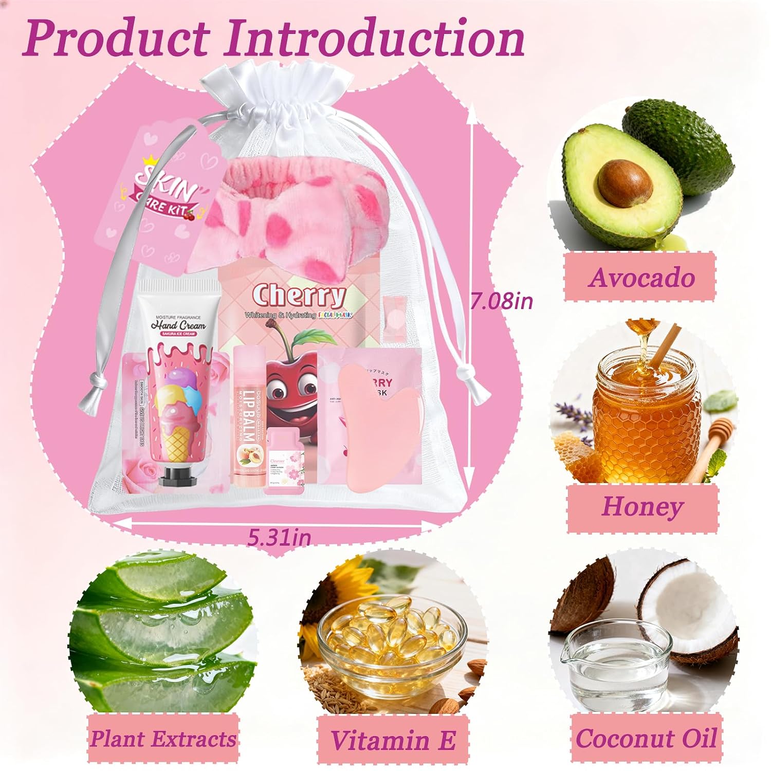 72 PCS spa party supplies for girls, spa party favors include face masks skincare, lip balm, under eye patches, foot bath bomb, spa headband, sleepover party supplies spa birthday kit for women - view 5