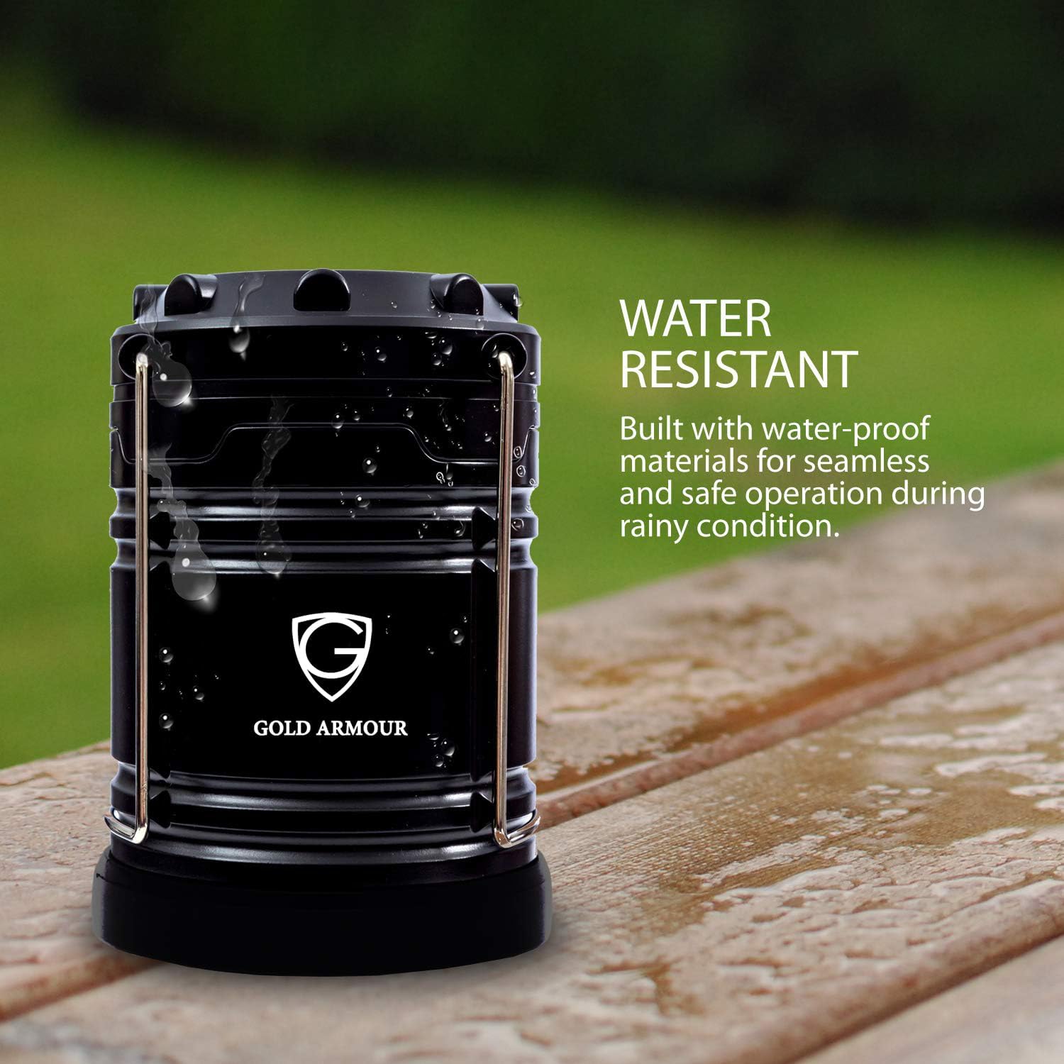 Camping Lantern, Battery Powered LED Lanterns, Survival Kits for Power Outages, Hurricane, Emergency, Portable Camping Essentials - view 6